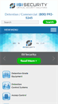 Mobile Screenshot of isisecurity.com